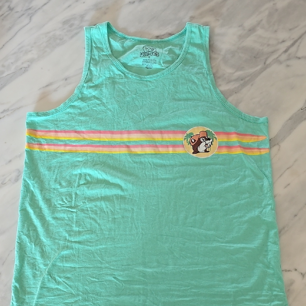 Buccees Men Aqua Tank Top